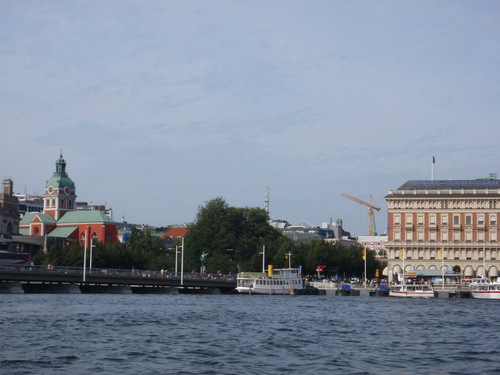 Stockholm Harbor/Waterway.